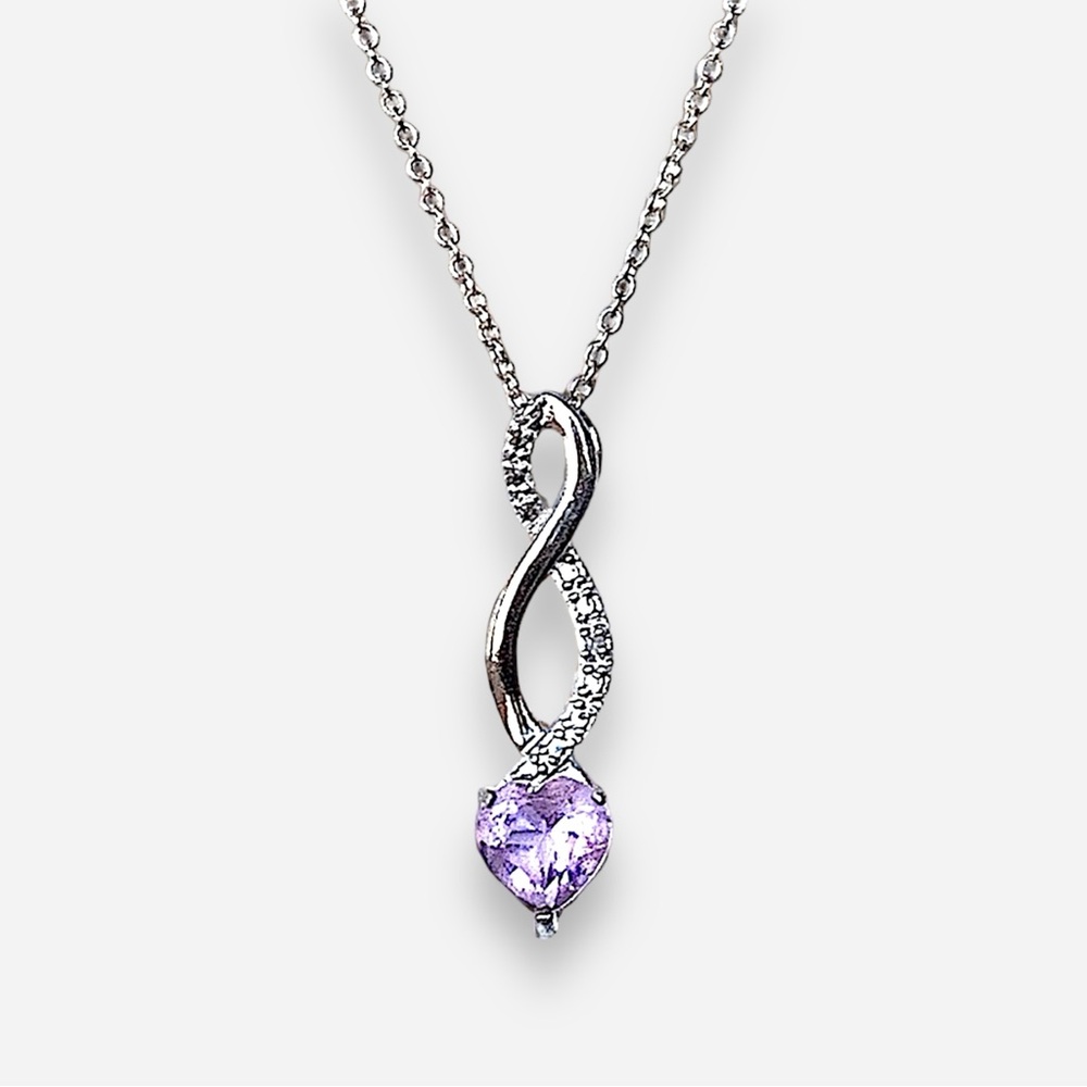 925 Sterling Silver Necklace Marsala